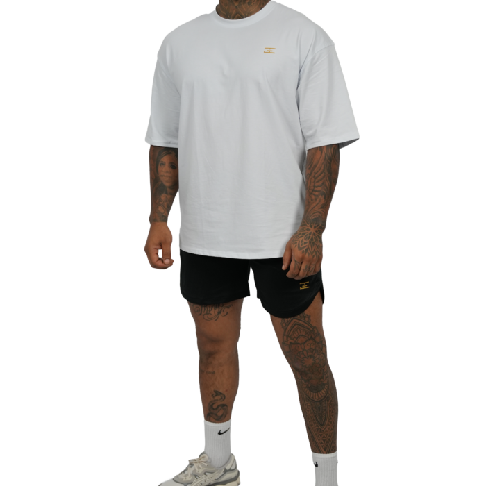 Oversized t-shirt white unisex