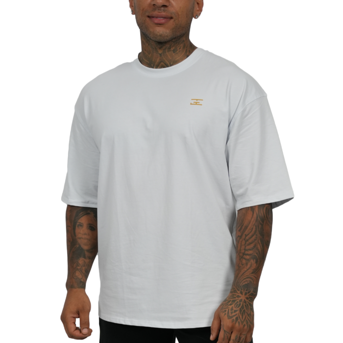 Oversized t-shirt white unisex