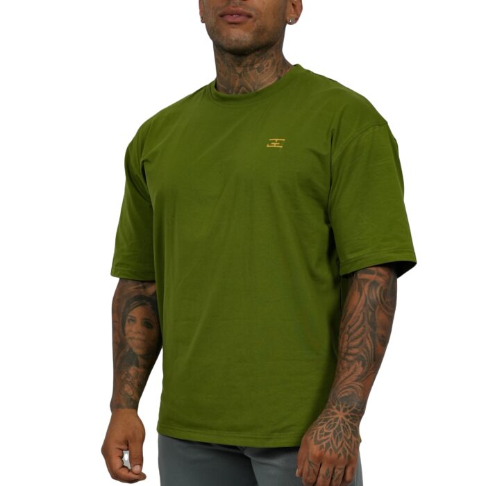 Oversized t-shirt green unisex